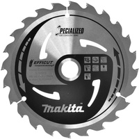 Makita Sägeblatt 165x1,5x20, 24Z EFFICUT WPC/Holz
