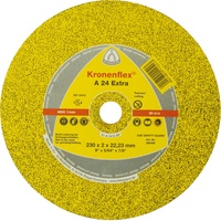 KLINGSPOR Trennscheibe A 24 Extra D115x2,5mm gekr.STA Bohr.22,23mm