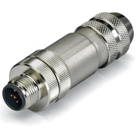 WAGO 756-9401/060-000 Sensor-/Aktor-Steckverbinder, unkonfektioniert M12 Stecker, gerade Polzahl: 5