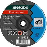 Metabo Flexiamant 180x6,0x22,23 Stahl, Schruppscheibe, gekröpfte Ausführung