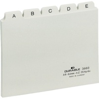 Durable Karteikartenregister A-Z weiß