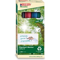 Edding 32 Ecoline Flipchart-Marker farbsortiert 1,0 - 5,0 mm,