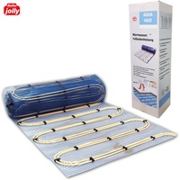Jollytherm Aquaheat Warmwasser Fußbodenheizung - Set mit Heizmatte und