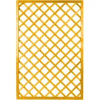 Andrewex Sichtschutzzaun-Element Nancy Pinienfarben 180 cm x 120 cm