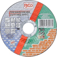 BGS Trennscheibe für Stein Ø 115 x 2,5 x