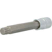BRILLIANT TOOLS 1/2" Vielzahn-Bit-Stecknuss, 140 mm lang, M14