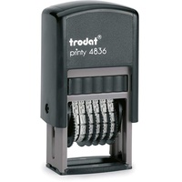 Trodat Ziffernstempel Printy 4846/6 selbstfärbend schwarz