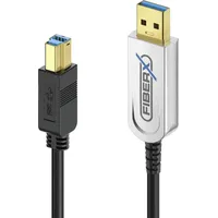 FIBERX Serie - USB 3.1 Glasfaser Kabel - USB-A