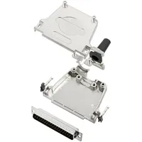 TRU Components TCDTZF37DBPK 7709064 D-SUB Stiftleisten-Set 180 ° Polzahl: