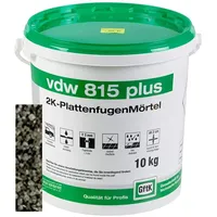 Gftk mbh vdw 815 plus 2K-Fugenmörtel Basalt, 10 kg