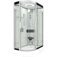 AcquaVapore AquaVapore Dusche Duschkabine D60-70T2L Duschtempel Sauna 120x80 cm