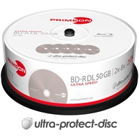 PrimeOn BD-R DL 50GB 8x, 25er Spindel