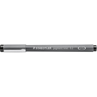 Staedtler pigment liner, Linienbreite 0,2 mm, dokumentenechte Pigmenttinte, lange