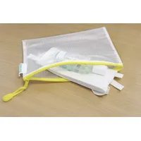 Tarifold 8 x A5 Zip-Hüllen, gelb, PVC