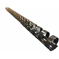 Fellowes Binderücken für Plastikbindung, 16 mm Durchmesser, 21 Ringe,