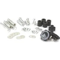 TECHLY Schrauben-Satz Passend für Serie (Halter): Universal Silber