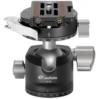 Leofoto Stativ-Kugelkopf LH-30PCL, Dual-Panoramafunktion + Schnellwechselplatte NP-60