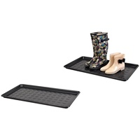 Kreher Aktions-Set: 2 x XL Mehrzweckablage, Schuhablage aus Kunststoff