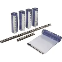 Kerbl Streifenvorhang-Set PVC Streifen Maße 30x225 cm, Stärke 3