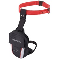 Alpinestars Access Oberschenkeltasche / Schwarz/Rot/Weiß