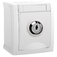 Panasonic Steckdose abschließbar Nr.3 FR-AP ws 90591143-DE