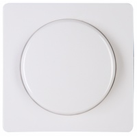 Kopp HK05 Dimmer-Abdeckung für Druck-Wechseldimmer, arktisweiß (333702006)