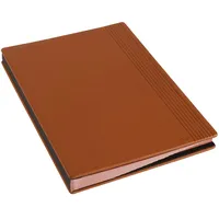 Läufer Unterschriftenmappe, La Linea Leder terrakotta,