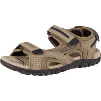 GEOX Uomo Strada Sandalen Sand / Navy 43