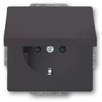 Busch-Jaeger 20 EUK-81 SCHUKO® Steckdosen-Einsatz mit Klappdeckel