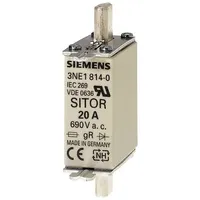 Siemens 3NE18180 Sicherungseinsatz Sicherungsgröße = 0 63A 690V 3St.