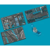 HAZET Werkzeug-Sortiment 0-179NXL/265 ∙ Anzahl Werkzeuge: 265