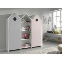 Vipack CASAMI Set 3-teilig - 1x Schrank 1-türig mit