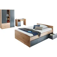 Arthur Berndt Jugendzimmer 4er-Set Alessio ¦ mehrfarbig ¦ Maße