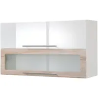 Kochstation Hängeschrank Klapphängeschrank KS-Wien 100 x 34 x 57
