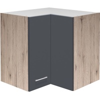 Flex-Well Exclusiv Eck-Oberschrank Morena 60 x 60 cm Basaltgrau