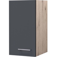 Flex-Well Exclusiv Oberschrank Morena 30 cm Basaltgrau matt -