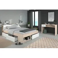Parisot Schlafzimmer-Set Most 61" Akazie-Weiß