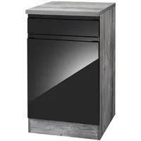 Held MÖBEL Unterschrank »Virginia«, 50 cm breit schwarz