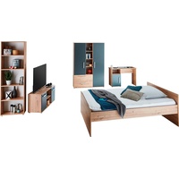 Arthur Berndt »Alessio«, (Set, 5 tlg., Bett, Kleiderschrank, Schreibtisch,