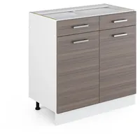 Vicco Küchenunterschrank R-Line 80 cm ohne Arbeitsplatte