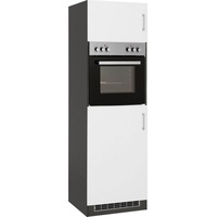 Kochstation Backofen/Kühlumbauschrank »KS-Paris«, Breite 60 cm weiß