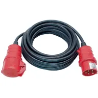 Brennenstuhl 1167710 Strom Verlängerungskabel IP44 10m schwarz H07RN-F 5G1,5