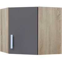 Kochstation Eckhängeschrank »KS-Toronto, Breite 60 x 60 cm grau