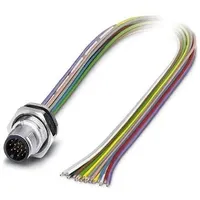 Phoenix Contact 1419726 Sensor-/Aktor-Einbausteckverbinder M12 Stecker, Einbau 0.50m Polzahl: