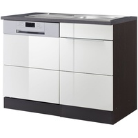 Kochstation Spülenschrank »KS-Brindisi«, 110 cm breit, inkl. Möbeltür für