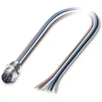 Phoenix Contact 1424230 Sensor-/Aktor-Einbausteckverbinder M8 Stecker, Einbau 0.50m Polzahl: