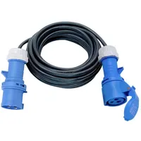Brennenstuhl CEE Verlängerungskabel IP44 10 m schwarz H07RN-F 3G1,5