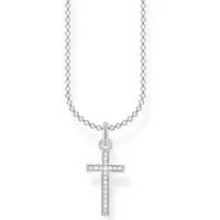 Thomas Sabo Kette mit Anhänger KE2043-051-14 Silber / Transparent