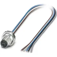 Phoenix Contact 1554681 Sensor-/Aktor-Einbausteckverbinder M12 0.50 m Polzahl Sensoren: