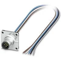 Phoenix Contact 1440999 Sensor-/Aktor-Einbausteckverbinder M12 Stecker, Einbau 0.50m Polzahl: